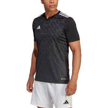 adidas Team Icon 23 Jersey - Black/White Jerseys - Third Coast Soccer