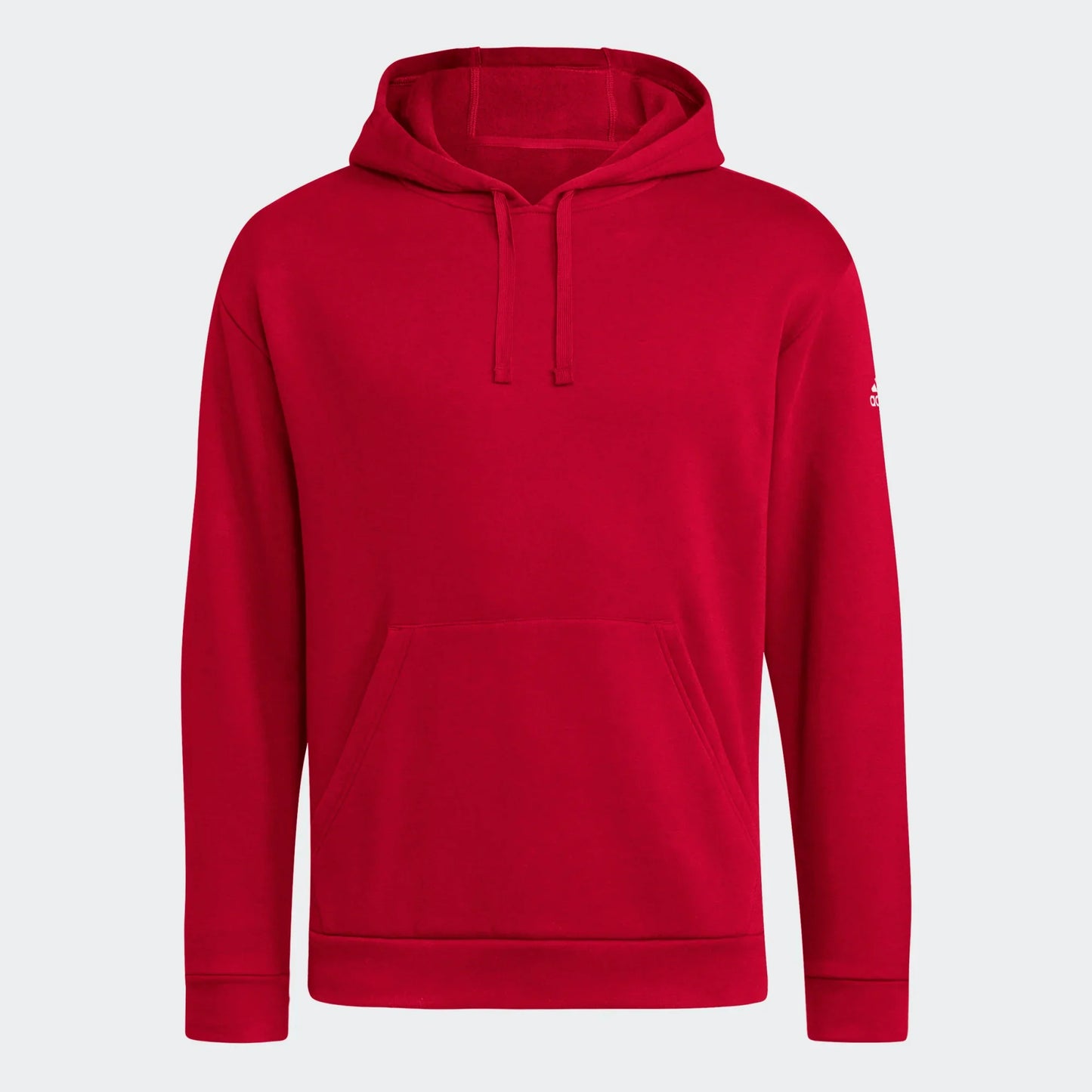 adidas Men's Fleece Hoody - Red Training Wear - Third Coast Soccer