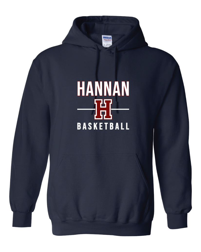 Hannan Basketball Hooded Sweatshirt (For Student Athletes) Hannan Basketball 24 - Third Coast Soccer