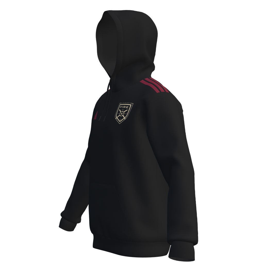 adidas Youth Custom Fire Entrada 26 Hoodie - Black Fire Custom 26 - Third Coast Soccer