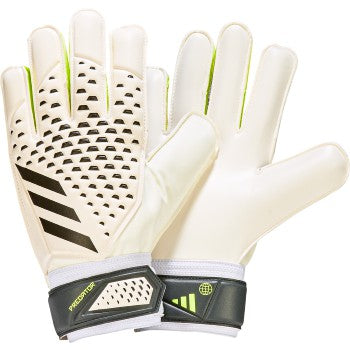 adidas Predator Training Goalkeeper Glove - White/Lucid Lemon/Black Gloves - Third Coast Soccer