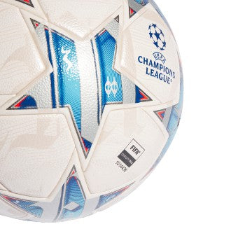 adidas UCL Competition Ball - White/Silver/Cyan/Royal Balls - Third Coast Soccer