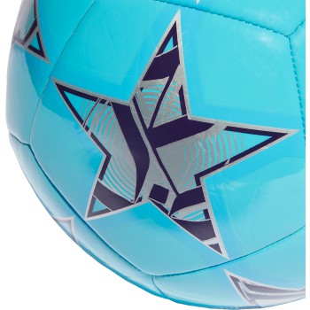 adidas UCL Club Ball - Bright Cyan/Dark Purple/Silver Metallic Balls - Third Coast Soccer
