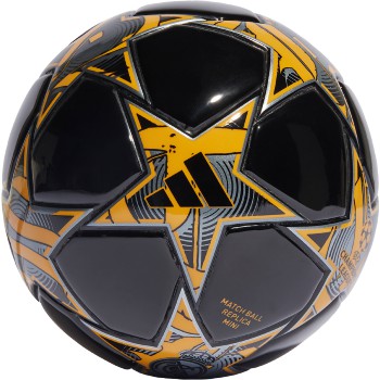 adidas UCL Real Madrid Mini Ball - Black/Yellow/Carbon Balls - Third Coast Soccer