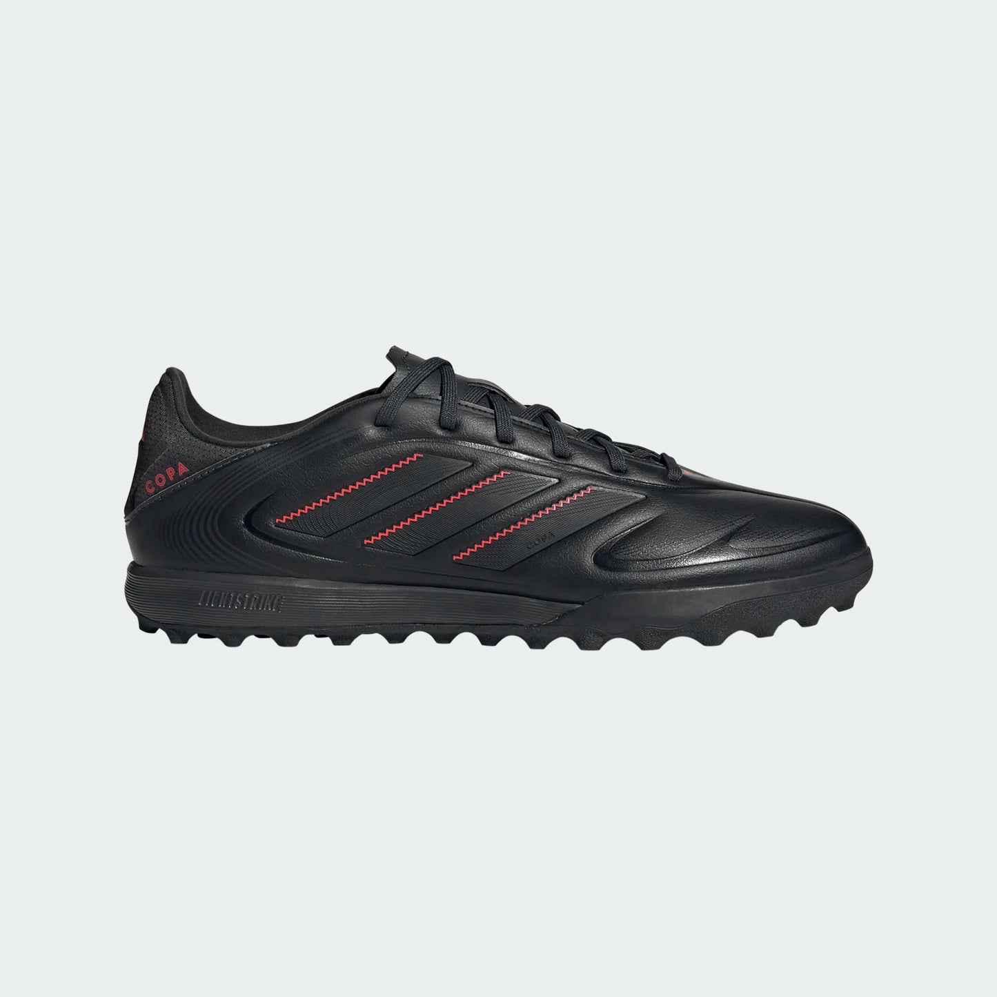 adidas Copa Pure III League Turf - Black/Carbon/Red Men's Footwear - Third Coast Soccer