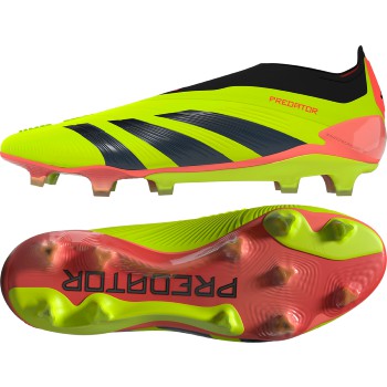 adidas Predator Elite Laceless FG - Solar Yellow/Black/Red Mens Footwear - Third Coast Soccer