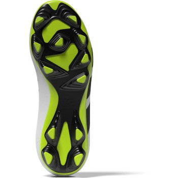 adidas Junior Predator Accuracy.4 FG - White/Black/Lucid Lemon Youth Footwear - Third Coast Soccer