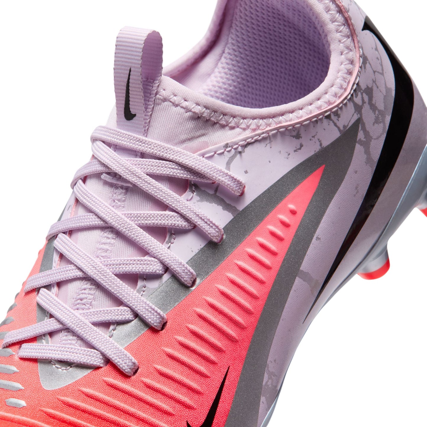 Nike Youth Phantom 6 Low Academy FG/MG "Alexia Putellas" - Crimson/Black Youth Footwear - Third Coast Soccer