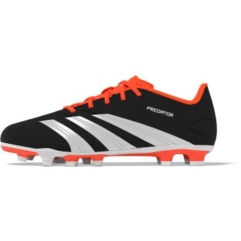adidas Junior Predator Club FG - Black/White/Red Youth Footwear - Third Coast Soccer