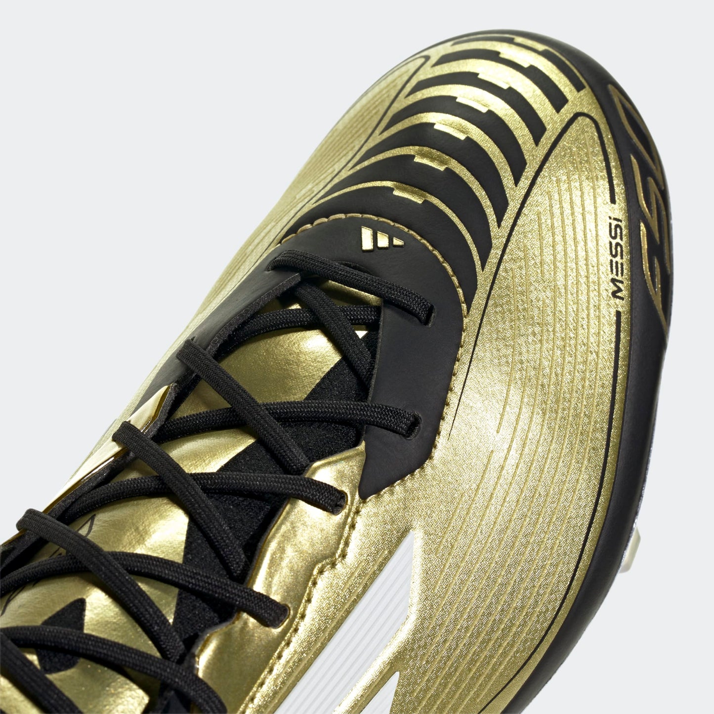 adidas F50 Messi Elite FG - Gold/White/Black Men's Footwear - Third Coast Soccer