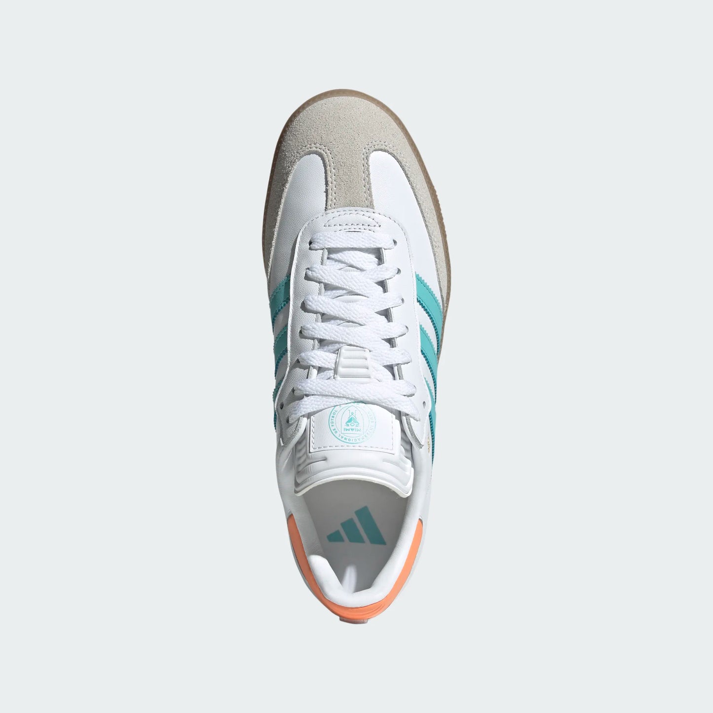 adidas Samba Inter Miami - White/Mint Mens Indoor - Third Coast Soccer