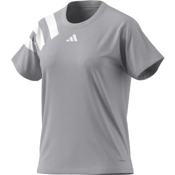 adidas Women's Fortune 23 Jersey - Grey/White Jerseys - Third Coast Soccer