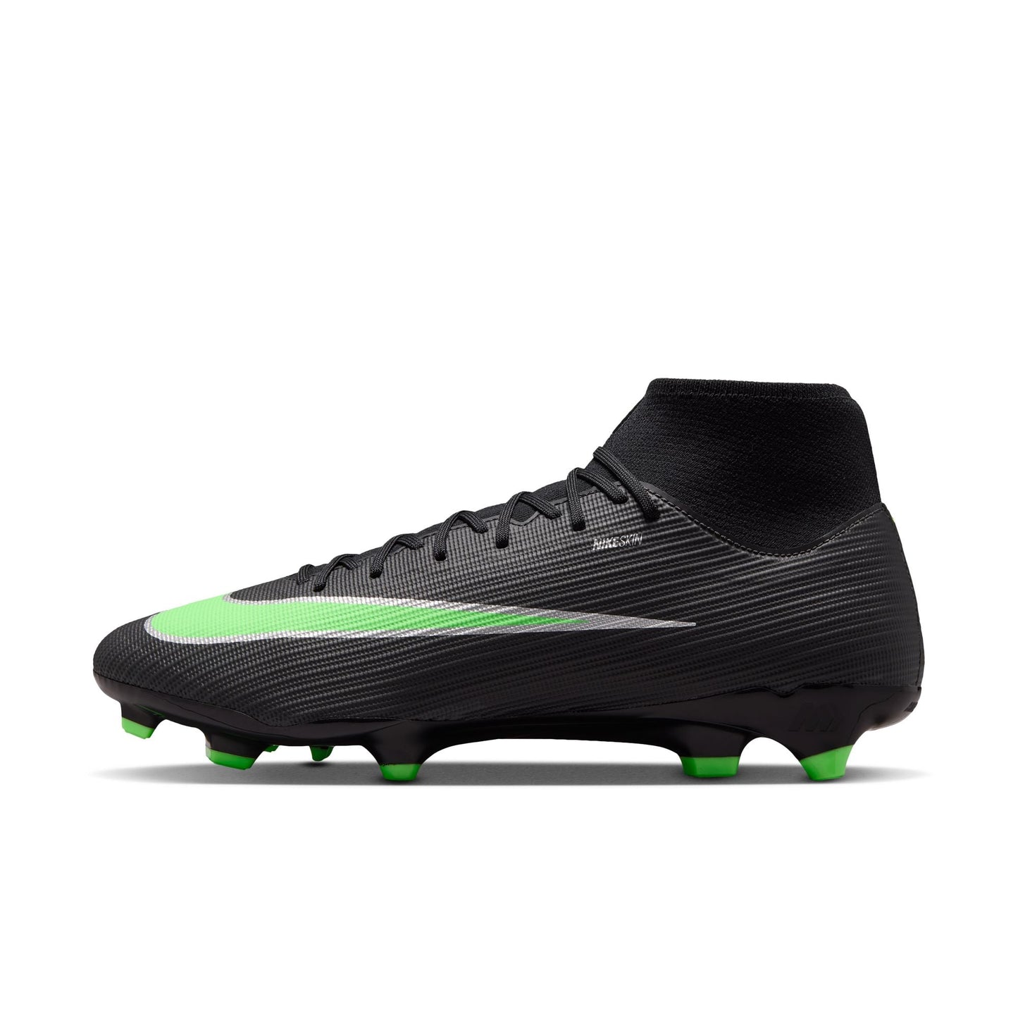 Nike Mercurial Superfly 11 Academy FG - Black/Illusion Green Men's Footwear - Third Coast Soccer