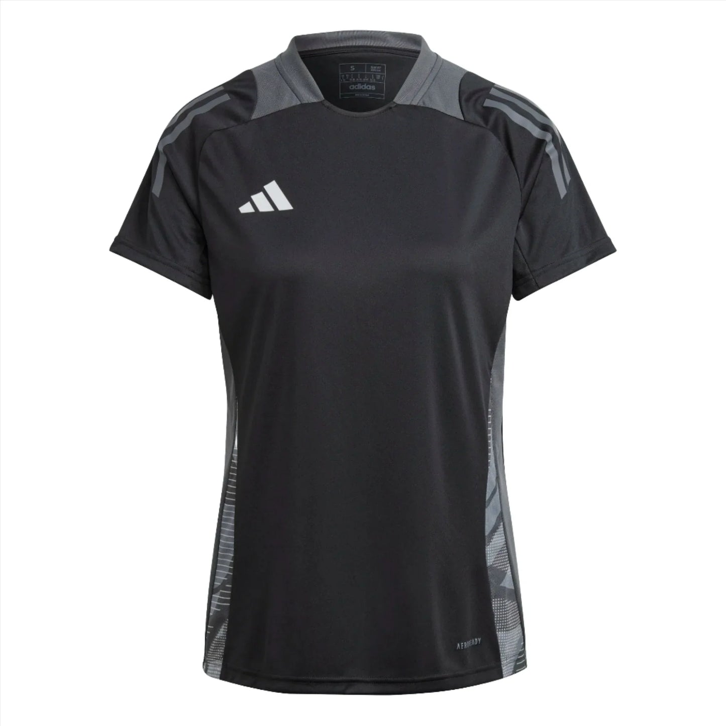 adidas Women's Tiro 24 Competition Jersey - Black/Dark Grey Jerseys - Third Coast Soccer