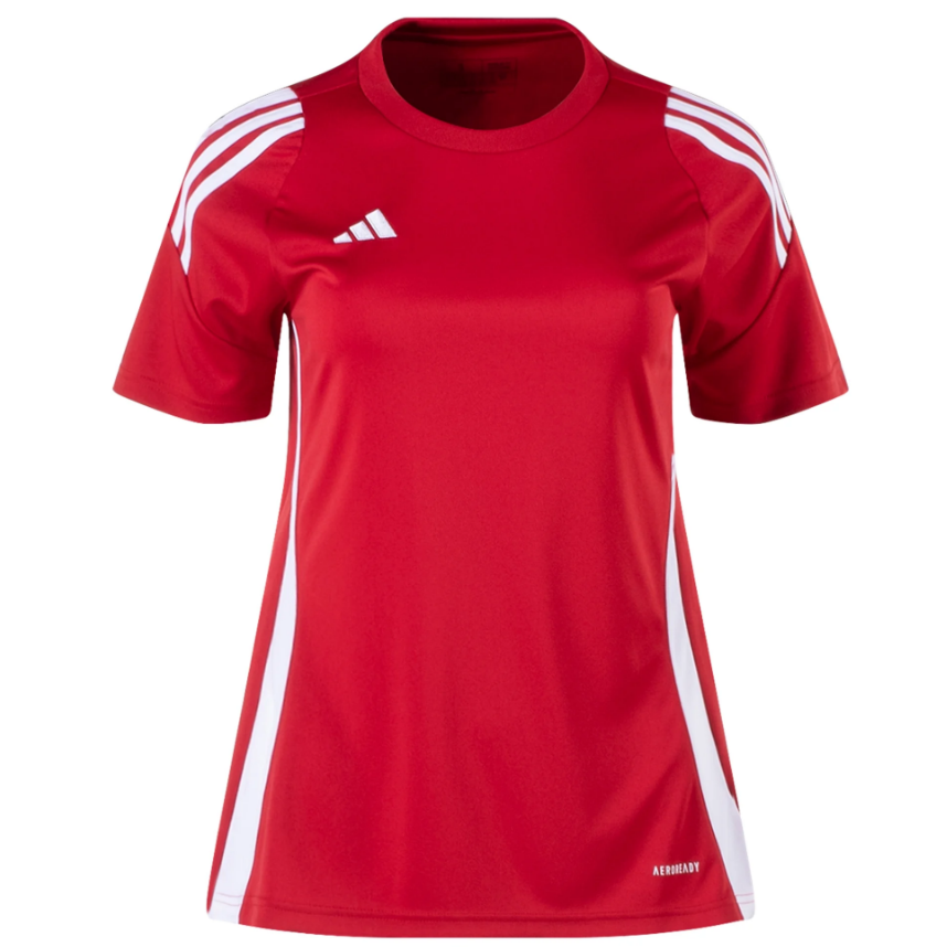 adidas Women's Tiro 24 Jersey - Red/White Jerseys - Third Coast Soccer