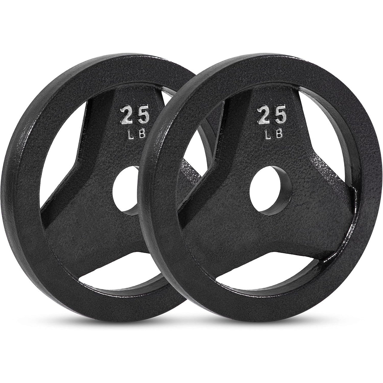 Champion Cast Iron 25 LB Grip Plate - Set of 2