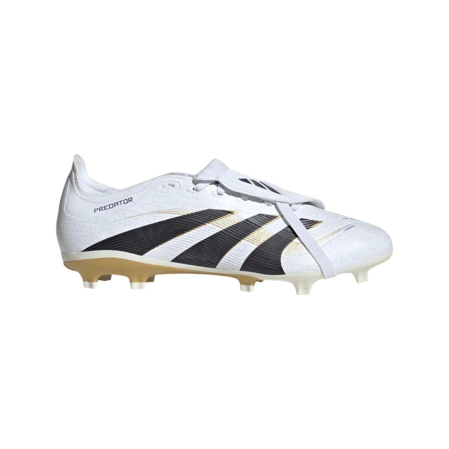 adidas Predator League FT FG - White/Black/Gold Men's Footwear - Third Coast Soccer