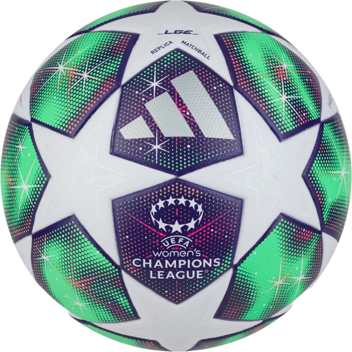 adidas WUCL League Ball 25/26 - White/Pink/Yellow Balls - Third Coast Soccer