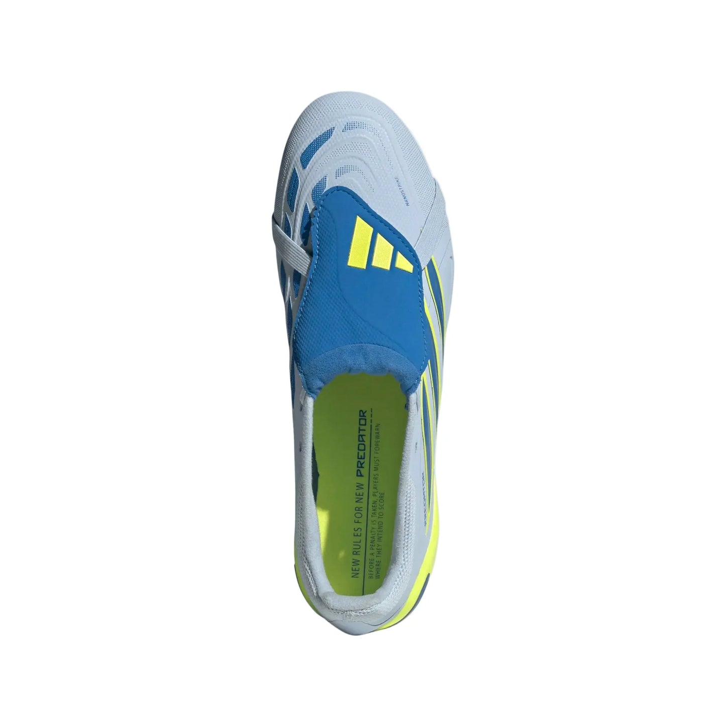 adidas Predator League FT FG - Creme/Blue/Yellow Men's Footwear - Third Coast Soccer