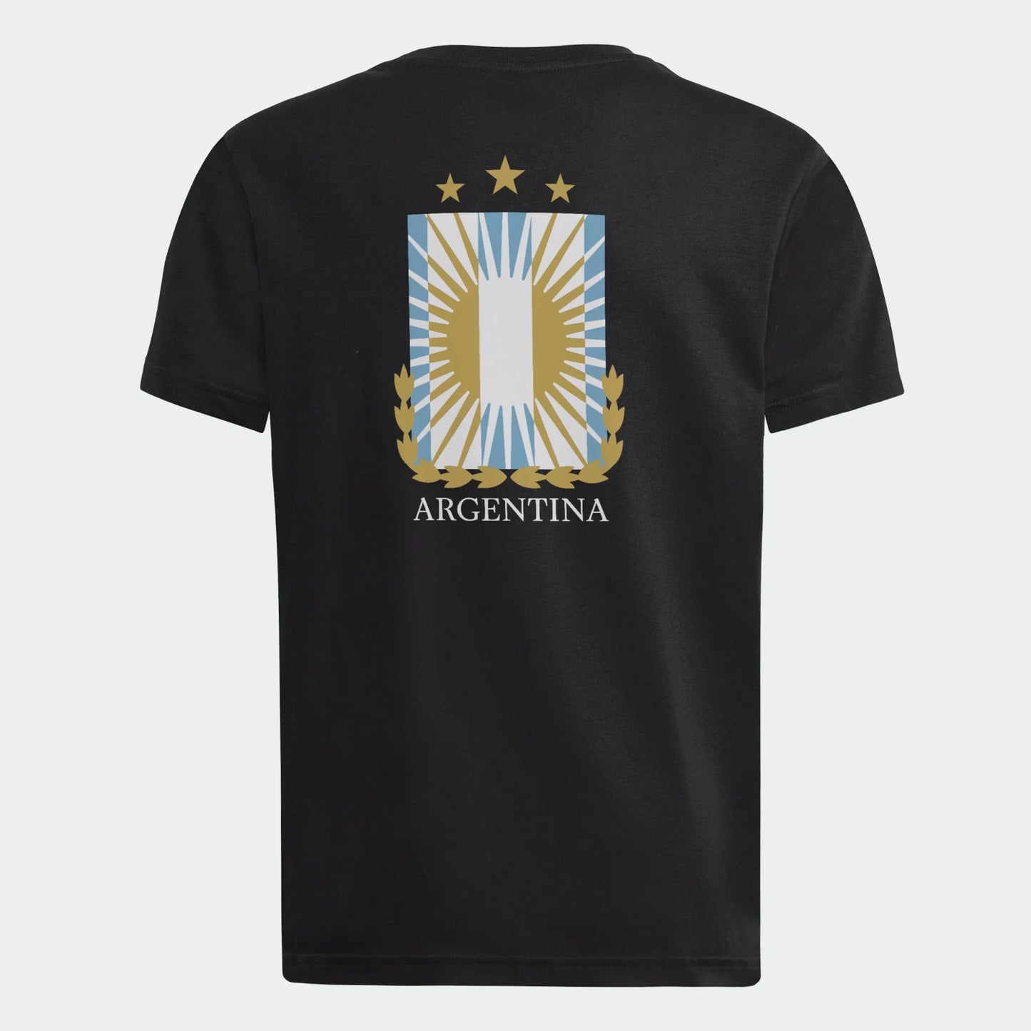 adidas Youth Argentina Nation Tee - Black International Replica - Third Coast Soccer