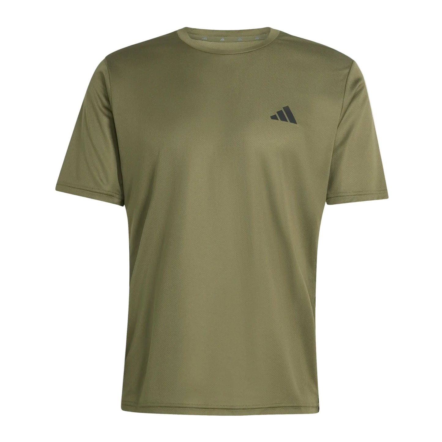 adidas Workout Essentials 3-Stripes T-Shirt - Olive T-Shirts - Third Coast Soccer