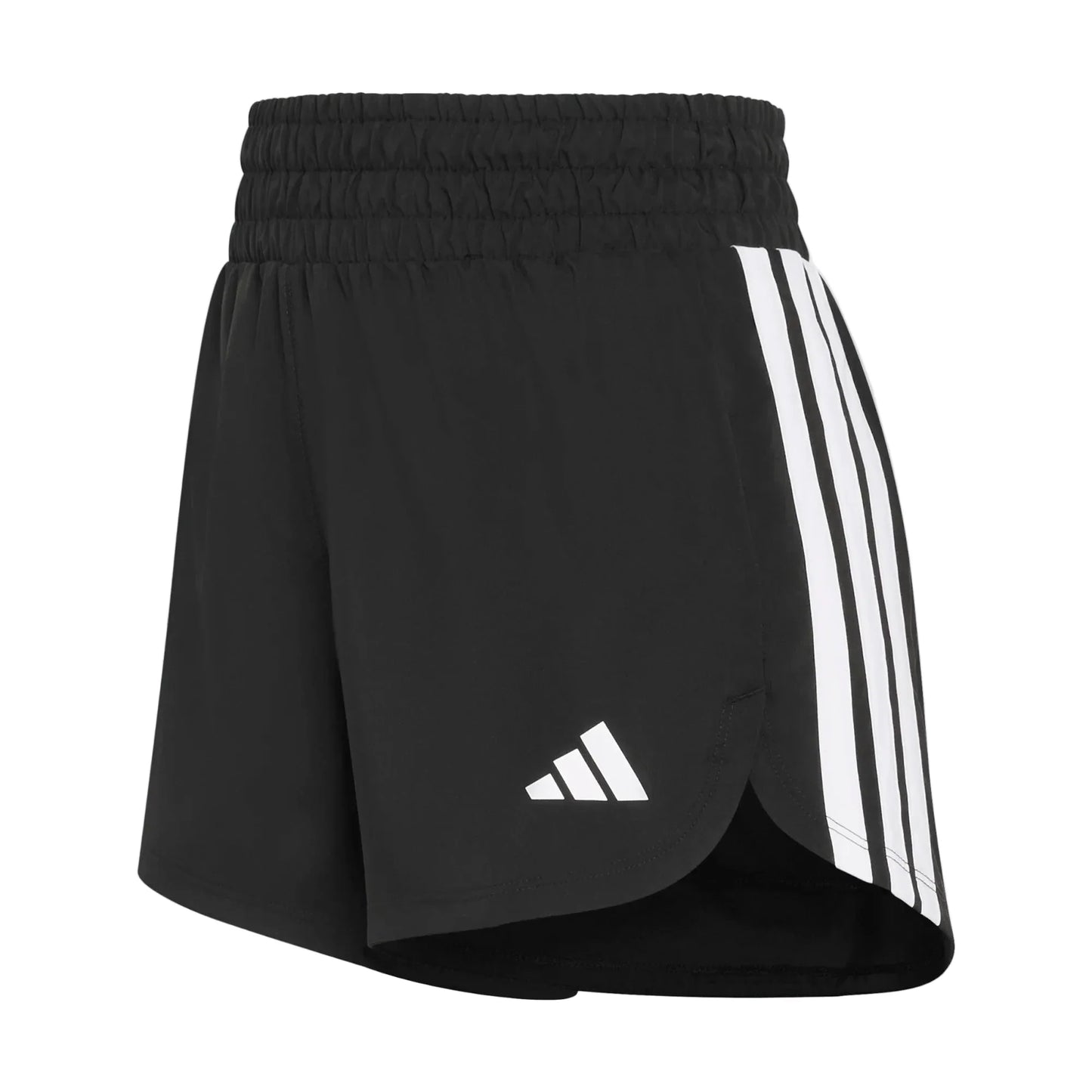 adidas Women's Pacer Workout Woven HR Shorts - Black