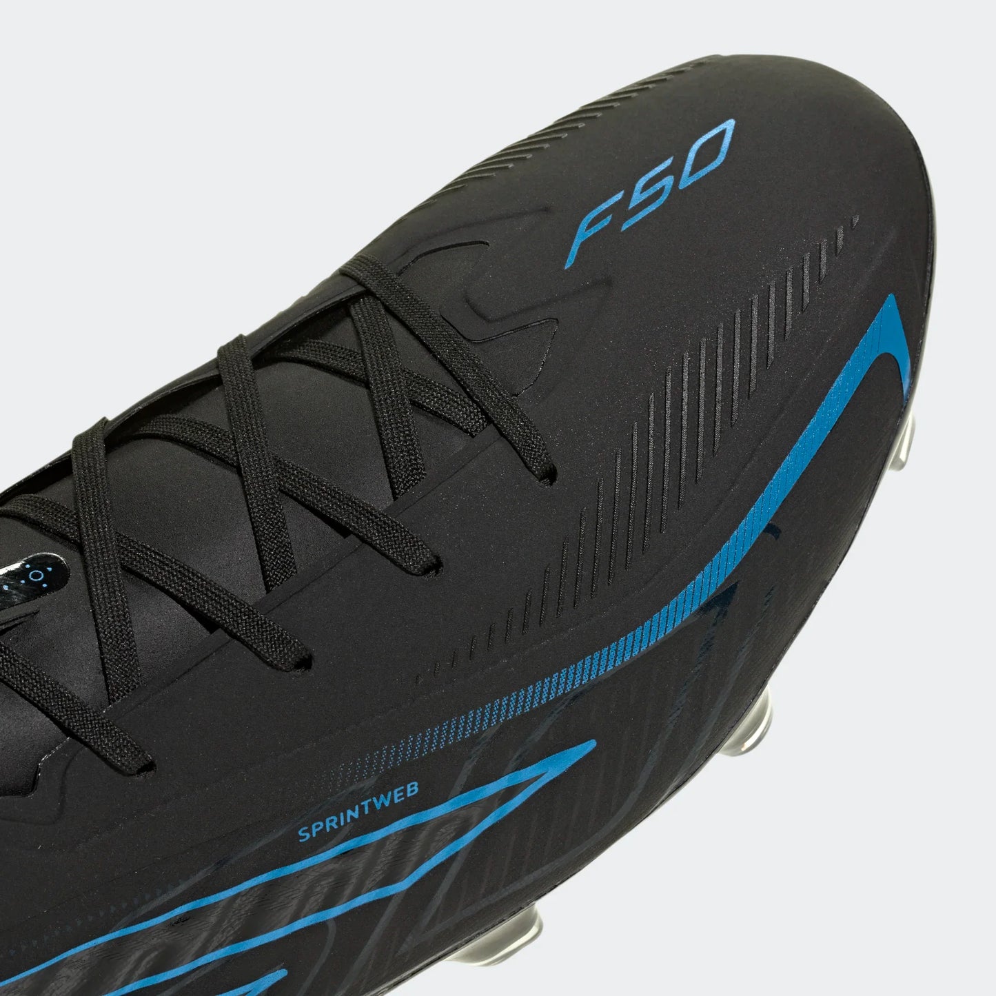 adidas F50 Hyperfast Pro FG - Black/Blue Men's Footwear - Third Coast Soccer