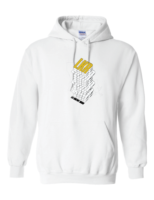 LA Krewe Rush Hoody Stack - Black, Sport Grey or White LA Krewe Rush White Mens Small - Third Coast Soccer