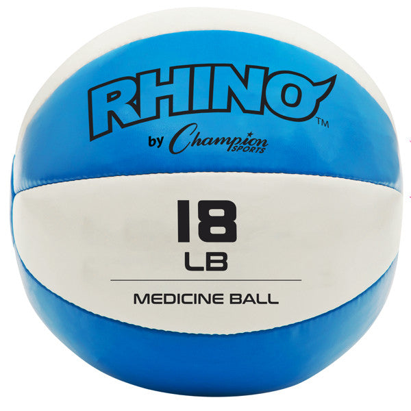 Champion Rhino Leather Medicine Ball - 18 LB