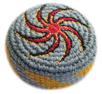 Adventure Trading Red Swirl Hacky Sack Player Accessories Each - Third Coast Soccer