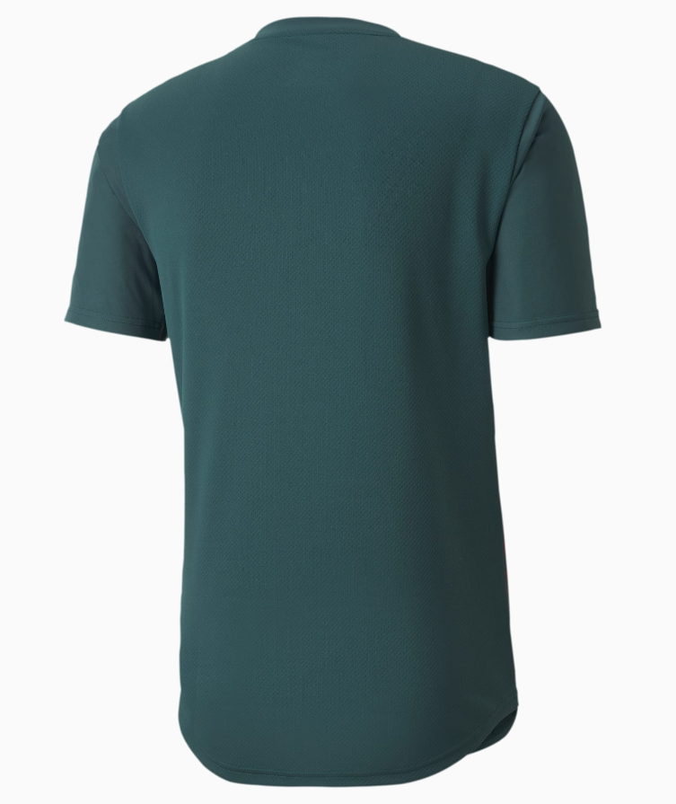 Puma Italy Figc Stadium Third Jersey International Replica Ponderosa Pine/Cordovan Mens Medium - Third Coast Soccer