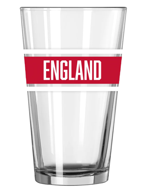Lb England 16 Ounce Pint Glass Drinkware - Third Coast Soccer