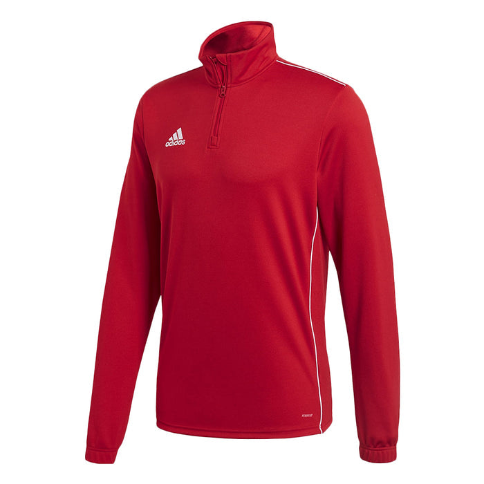 adidas Women's Core 18 Training Top - Red/White Training Wear - Third Coast Soccer