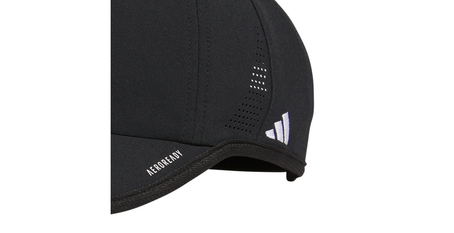 adidas Men's Superlite 3 Team Hat - Black Hats - Third Coast Soccer