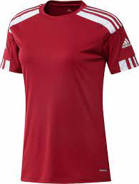 adidas Women's Squadra 21 Jersey - Red/White Jerseys - Third Coast Soccer