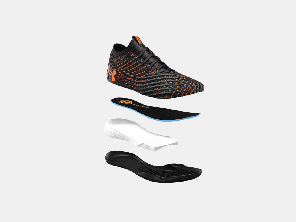 UA Magnetico Select 5 Indoor - Black/Blue Atlantis Mens Footwear - Third Coast Soccer