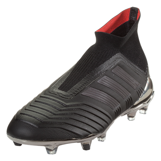 adidas Predator 18+ FG - Core Black/Core Black Mens Firm Ground Black/Black/Reacor Mens 6.5 - Third Coast Soccer