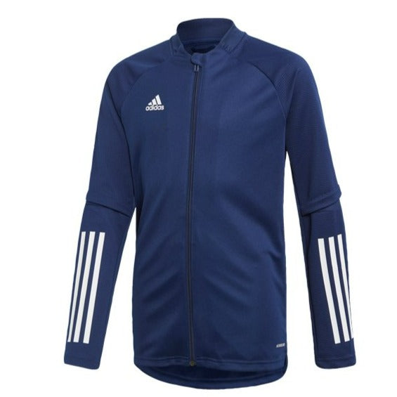 adidas Condivo 20 Youth Training Jacket - Navy/White Jackets - Third Coast Soccer