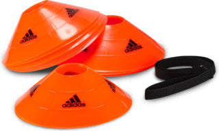 adidas Field Cone Marker Ii Coaching Accessories Set Of 10 - Third Coast Soccer