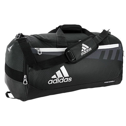 adidas Team Issue Medium Duffel - Black Bags Black - Third Coast Soccer