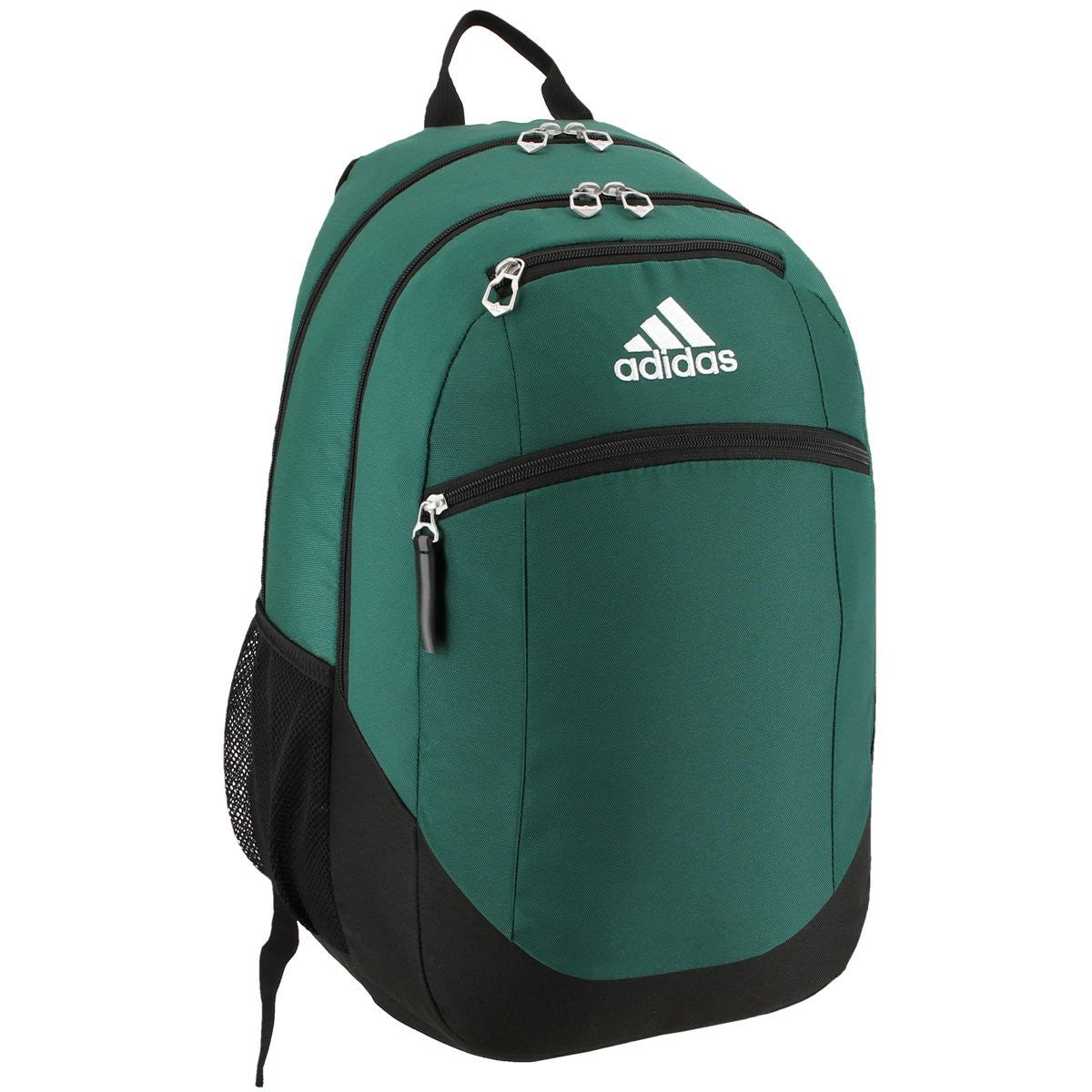 adidas Striker II Team Backpack - Dark Green/Black/White Bags Darkgreen/Black/White - Third Coast Soccer