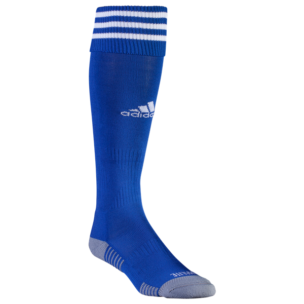 adidas Copa Zone Cushion III Sock - Royal/White Socks Cobalt/White Small (5-7, 8-9, Etc.) - Third Coast Soccer