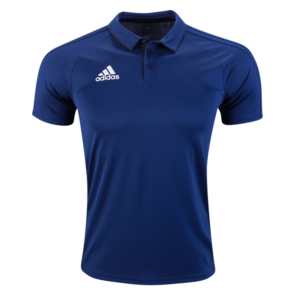 adidas Tiro 17 Polo - Navy Polos Navy Mens Small - Third Coast Soccer