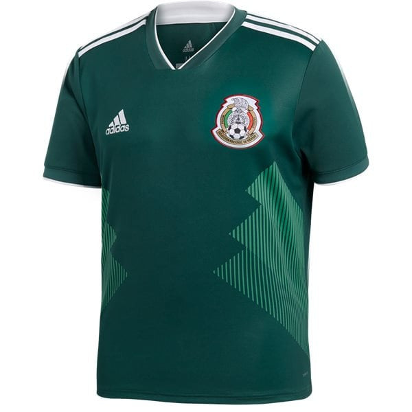 adidas Mexico Youth Home Jersey 2018 International Replica Collegiategreen/White Youth Extra Small - Third Coast Soccer