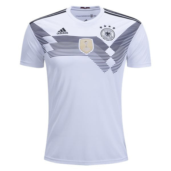 adidas Germany Home Jersey 2018 International Replica White/Black Mens Small - Third Coast Soccer