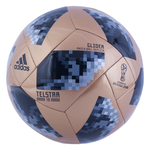 adidas Telstar 18 World Cup Glider - Copper Gold/Black/Silver Metallic Balls Coppergold/Black/Silvermetalic 5 - Third Coast Soccer