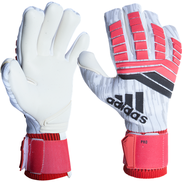 adidas Predator Pro - Real Coral/Black/White Gloves Realcoral/Black/White 12 - Third Coast Soccer