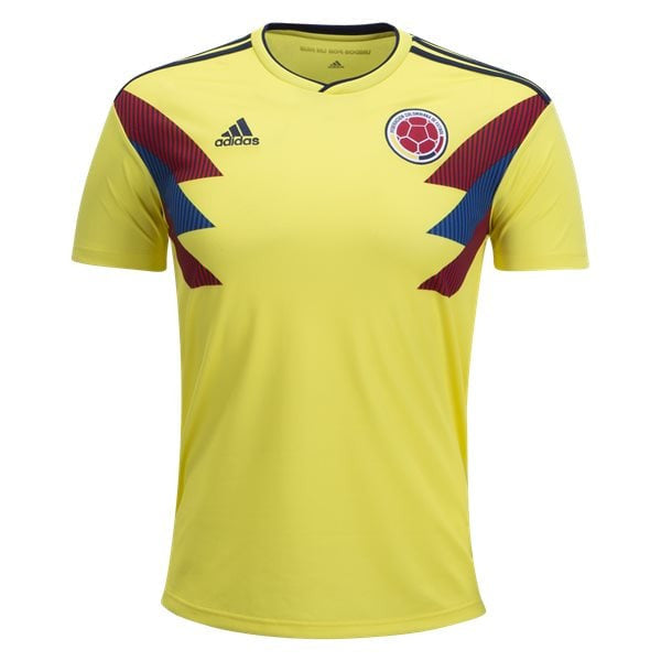 adidas Colombia Home Jersey 2018 International Replica Brightyellow/Collegiatenavy Mens Small - Third Coast Soccer