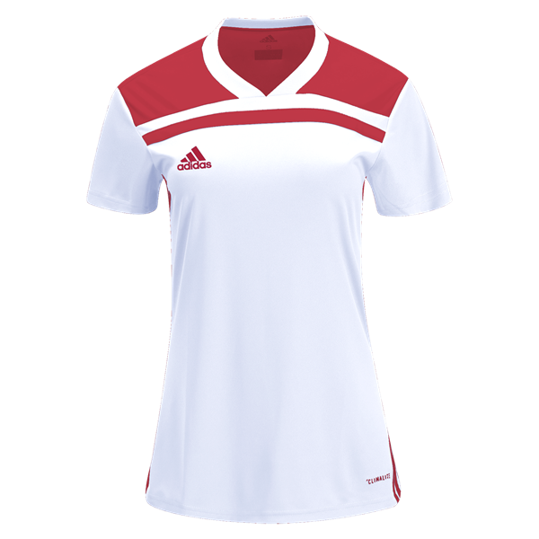 adidas Women'S Regista 18 Jersey - White/Power Red Jerseys Womens Extra Small White/Power Red - Third Coast Soccer