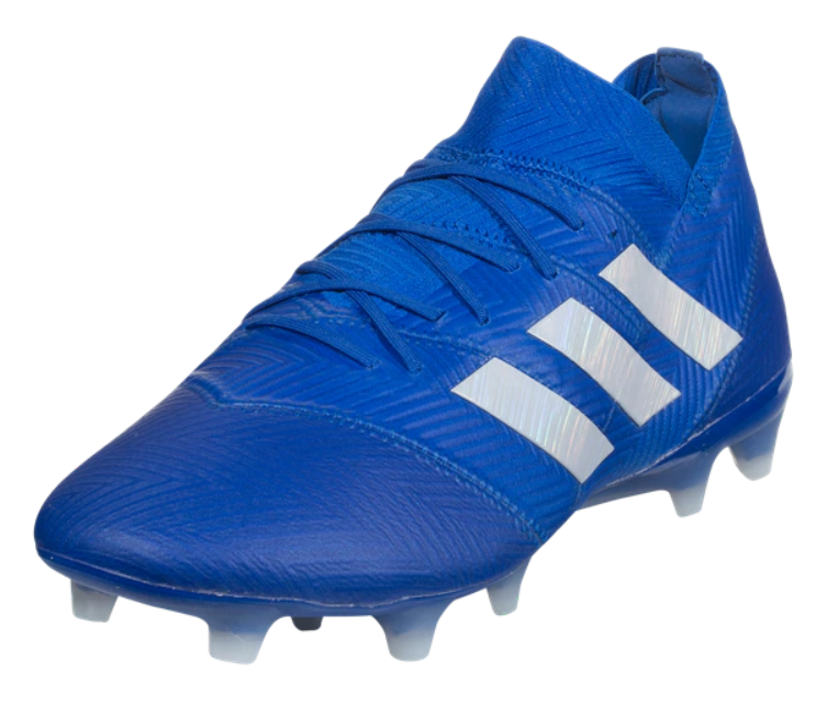 adidas Nemeziz 18.1 FG - Blue/White/Blue Mens Firm Ground Blue/White/Football Blue Mens 6.5 - Third Coast Soccer